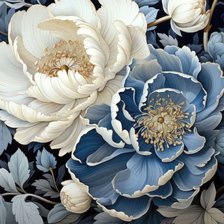 Схема вышивки «Villiam Morris»