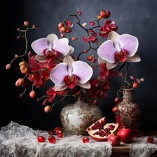 Схема вышивки «Цветы»