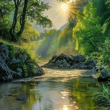 Схема вышивки «Лето»