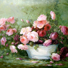 Схема вышивки «Benoit_картина_розы»