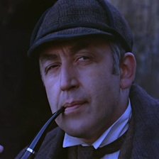 Схема вышивки «Шерлок Холмс - Василий Ливанов»