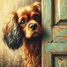 Схема вышивки «Пёсель»