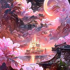 Схема вышивки «Цветочный мир»