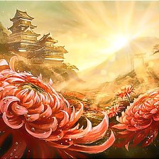 Схема вышивки «Рассвет»