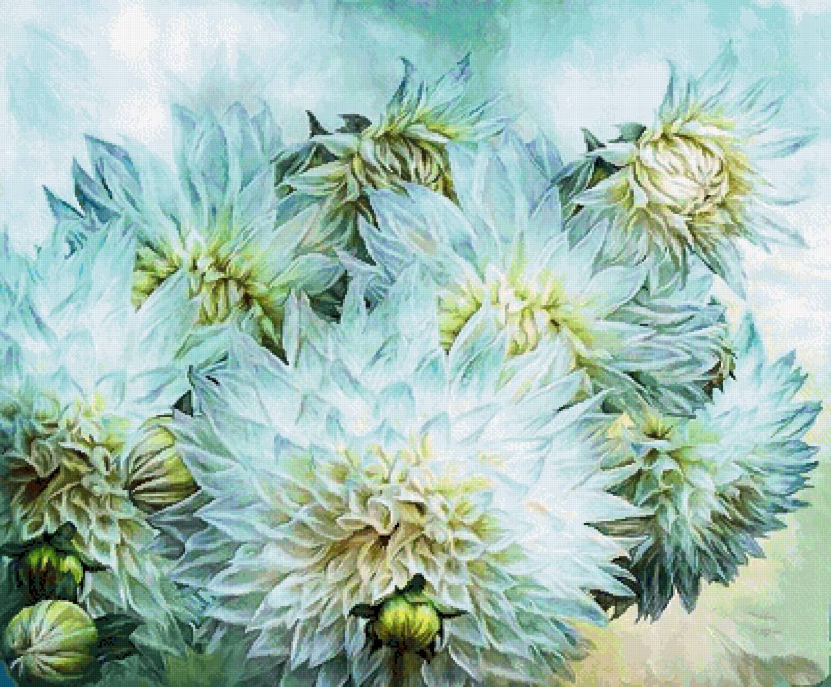 Нежность хризантем (ДМС) - предпросмотр