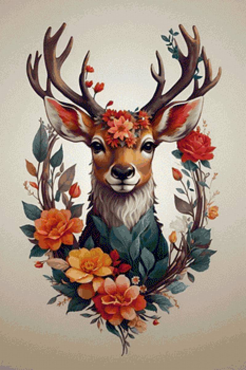 Олень - предпросмотр