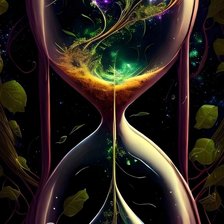 Схема вышивки «Часы жизни»