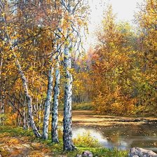 Схема вышивки «осень»