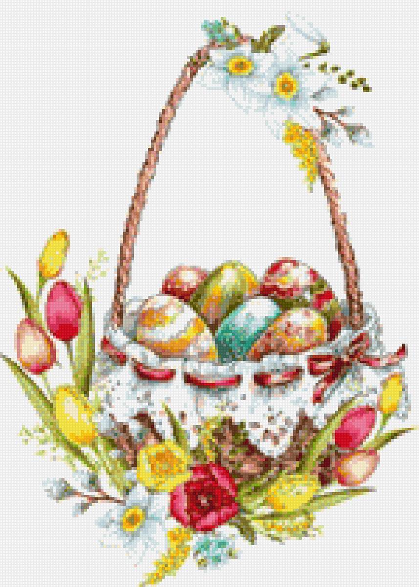 пасхальная корзинка 3 - предпросмотр