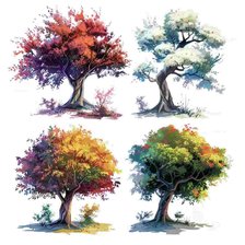 Схема вышивки «Времена года»