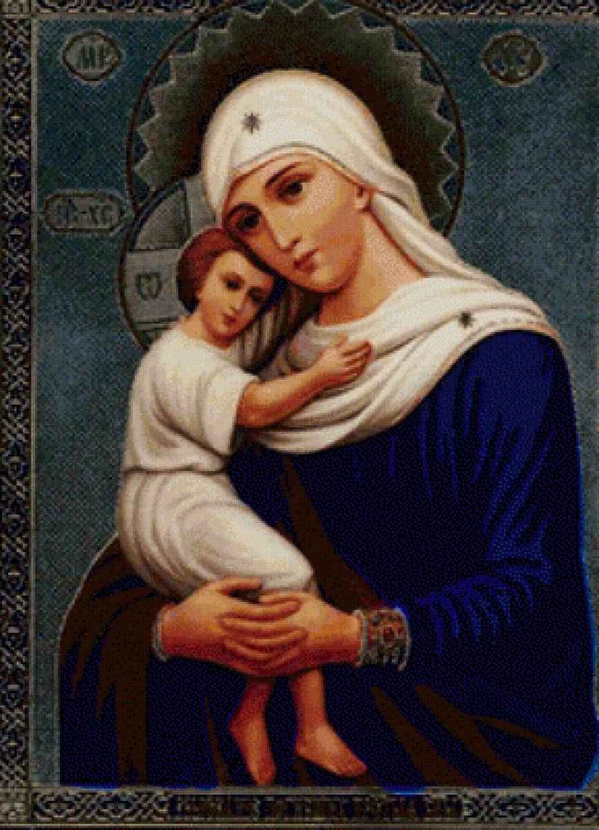 Икона - божья матерь - предпросмотр