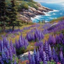 Схема вышивки «Природа»