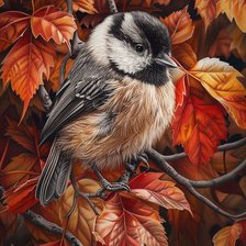 Схема вышивки «Осень»