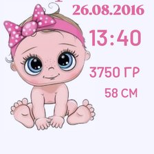 Схема вышивки «Верочка»