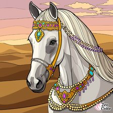 Схема вышивки «Лошадь»