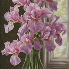 Схема вышивки «Цветы»