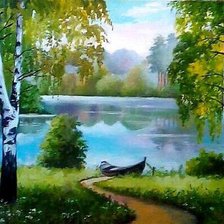 Схема вышивки «Лето»