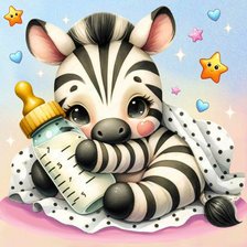 Схема вышивки «Теленок»