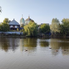 Схема вышивки «Храм Васильевский»