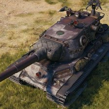 Схема вышивки «Танк»