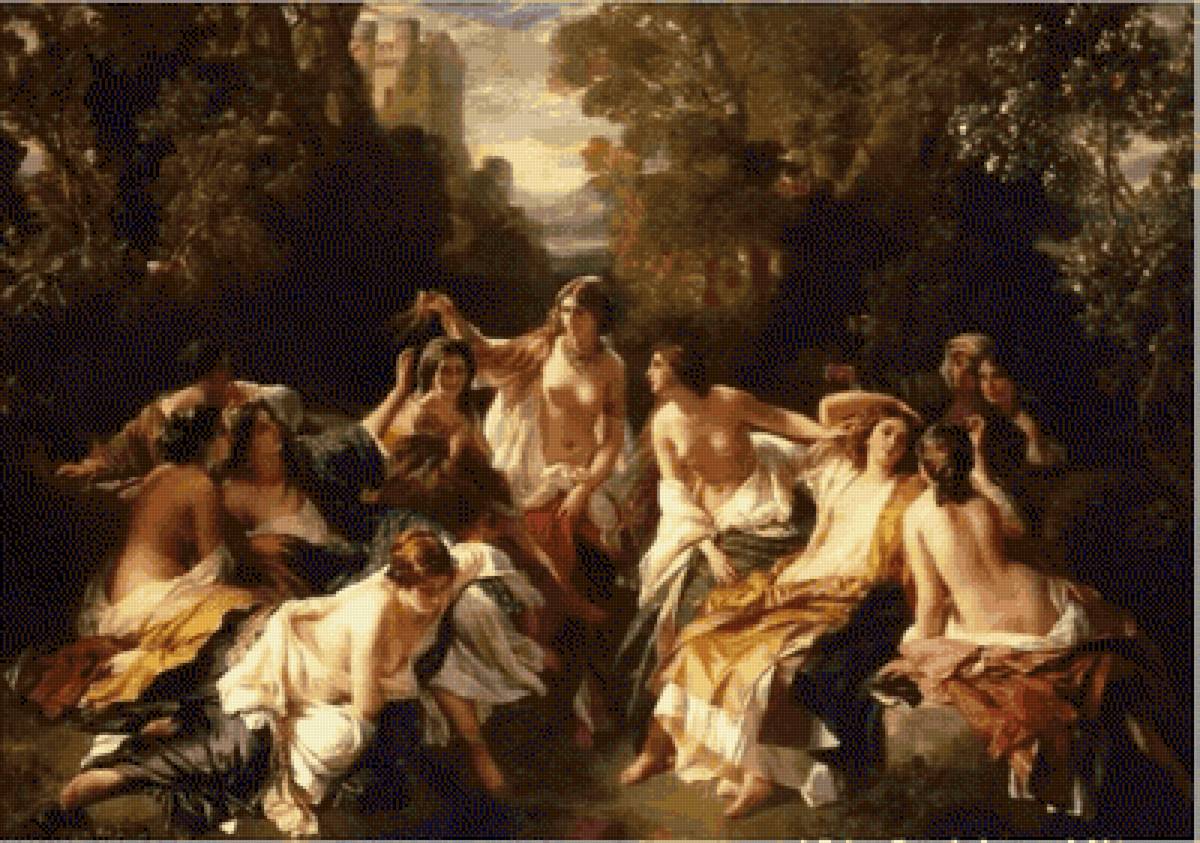 Девчули природа - предпросмотр