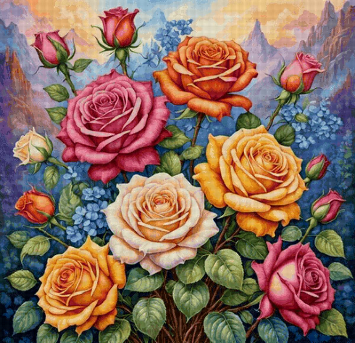 розы - предпросмотр