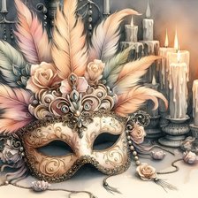 Схема вышивки «МАСКА 2»