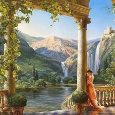 Схема вышивки «Идиллия»