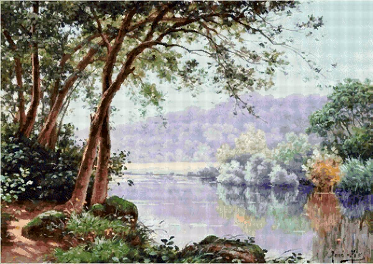 №2825707 - рене чарльз эдмонд хис, пейзаж - предпросмотр