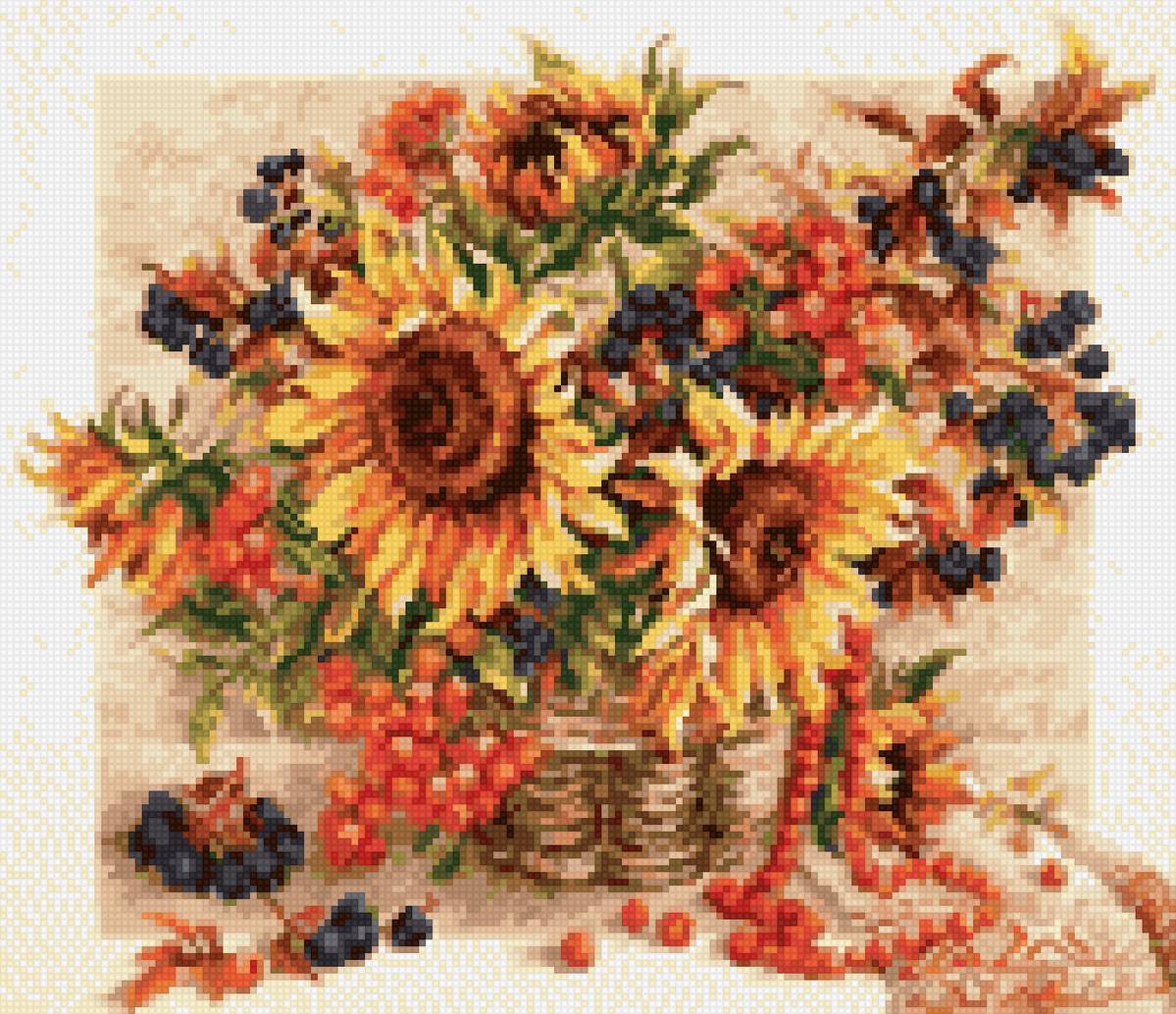 Подсолнух - подсолнух - предпросмотр