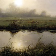 Схема вышивки «Левитан»