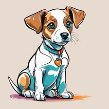 Схема вышивки «Дружок»