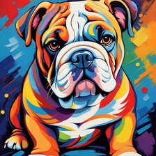 Схема вышивки «Булька»