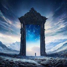 Схема вышивки «Врата»