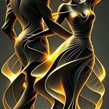 Схема вышивки «Танец»