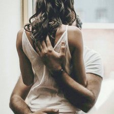 Схема вышивки «Влюблённые»