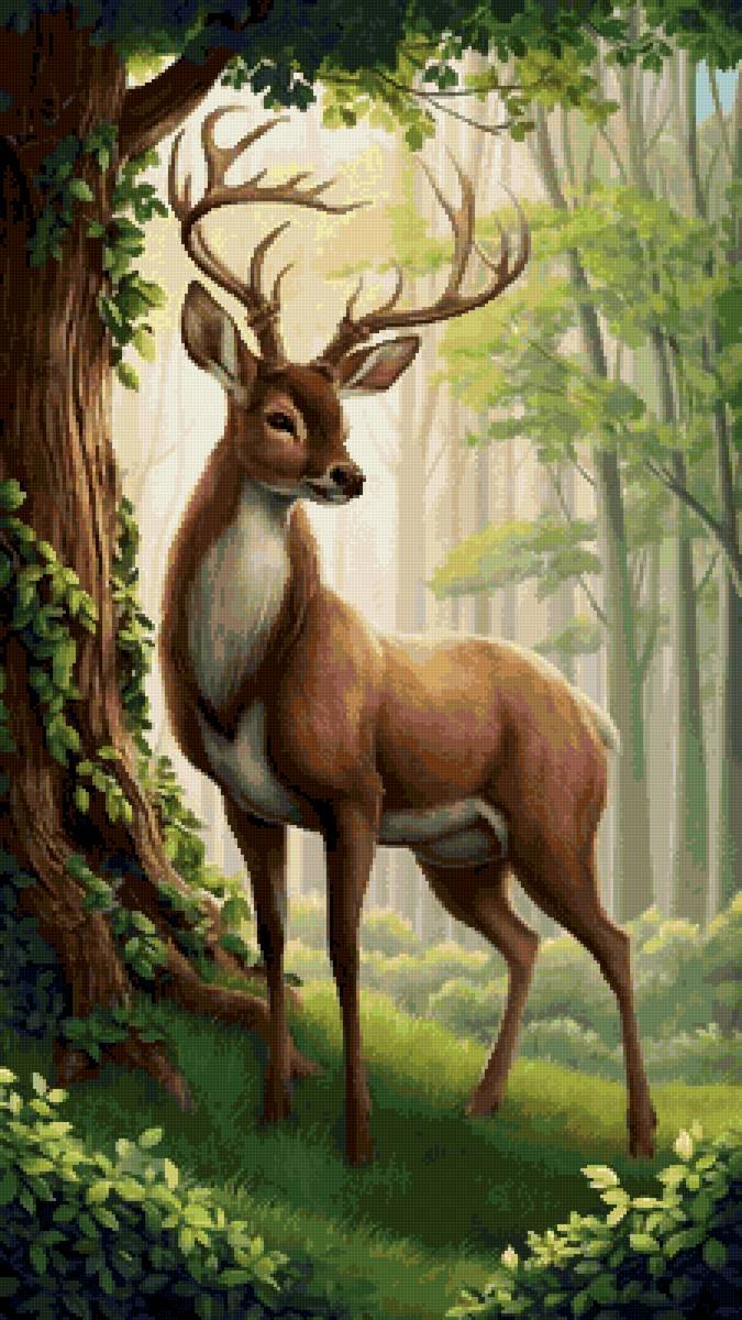 Олень - предпросмотр