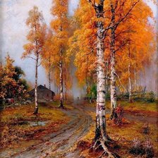 Схема вышивки «Осень»