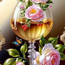 Схема вышивки «Розы»