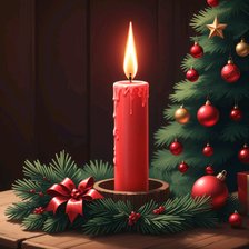 Схема вышивки «Новый год»