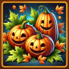 Схема вышивки «Хэллоуин»