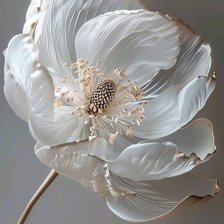 Схема вышивки «Воздушный цветок 20*34 см»