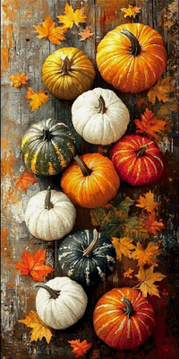 Тыквы - предпросмотр