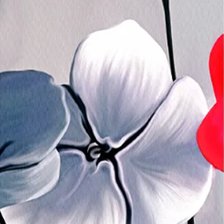 Схема вышивки «триптих маки 2»