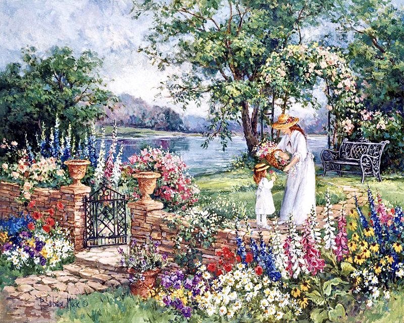 Mom & Daughter - mẹ con - оригинал