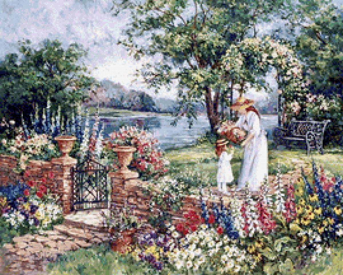 Mom & Daughter - mẹ con - предпросмотр