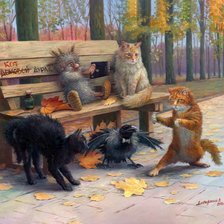 Схема вышивки «ДОМОВОЙ И ВСЕ-ВСЕ-ВСЕ»