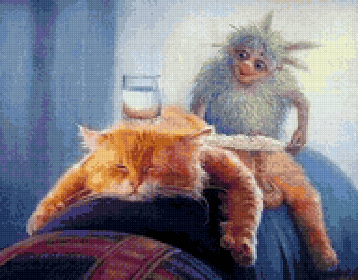 ДОМОВОЙ И ВСЕ-ВСЕ-ВСЕ - сказка - предпросмотр