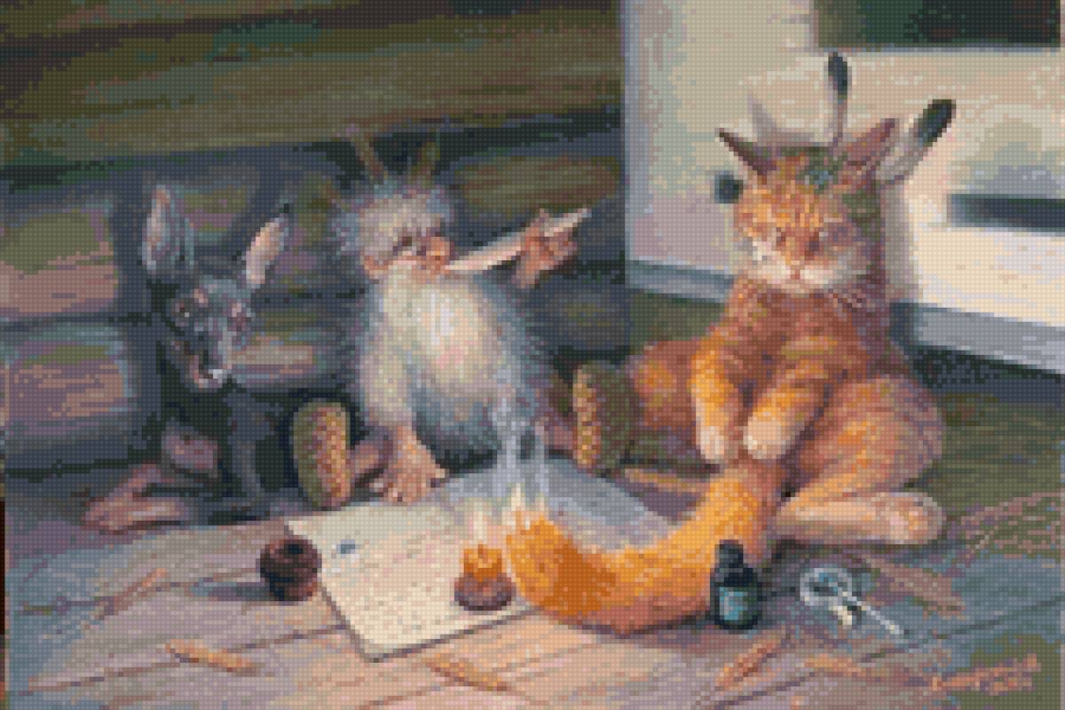 ДОМОВОЙ И ВСЕ-ВСЕ-ВСЕ - сказка - предпросмотр