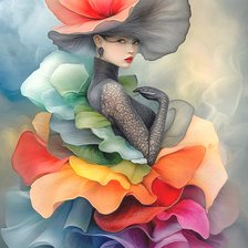 Схема вышивки «Culoare si frumusete»